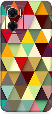 SkinoMania Redmi 11 Prime(5G) Mobile Skin(Multicolor -Colorful Triangle)