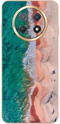 FCS Huawei Enjoy 60X Printed Back skin Mobile Skin(Aerial View Beach)