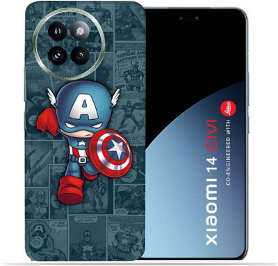 OggyBaba Xiaomi 14 Civi Mobile Skin(Captain Art)
