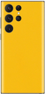Orgic India Samsung S23 Ultra Mobile Skin(Yellow)