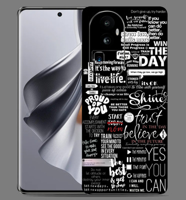 WeCre8 Skin's Oppo Reno 10 pro Plus 5g Mobile Skin(Proud Of You Mobile Skin)