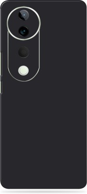 WeCre8 Skin's vivo T3 Ultra Premium Vinyl Mobile Skin (Multicolor) Mobile Skin(Matte Black)