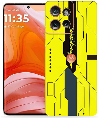 OggyBaba Moto Edge 50 Mobile Skin(Cyberpunkh Yellow)