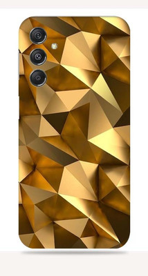 SkinoMania SAMSUNG Galaxy M34 5G Mobile Skin(Golden poly)