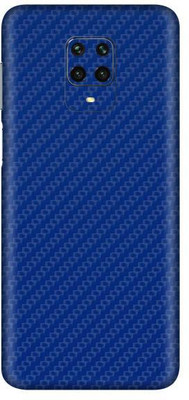 Vcare GadGets Redmi Note 9s Mobile Skin(Fiber Carbon Blue)