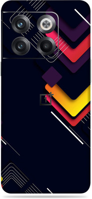 SkinoMania Oneplus 10T Mobile Skin(Multicolor Elbow Abstract)