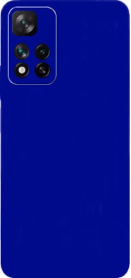 BUGGU Xiaomi 11i Hypercharge 5G Mobile Skin(Ultra Super Blue Matte Skin With High Matte Finish.)