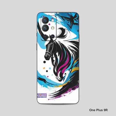 VYBE The Smart Choice One Plus 9R Animal Mobile Skin Mobile Skin(Bluish Cyan 12)