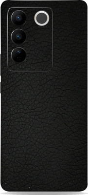 WeCre8 Skin's Vivo V27 Pro 5G Mobile Skin(Black-Leather Multicolor Mobile Skin)