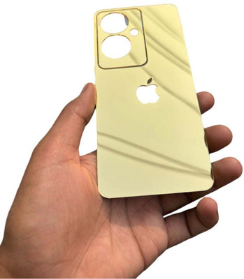 TWUAOP OPPO F25 PRO 5G MOBILE SKIN BACK PANNEL ACRYLIC SHEET Mobile Skin(Gold)