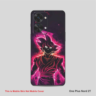 VYBE The Smart Choice One Plus Nord 2T Goku Mobile Skin Mobile Skin(Wine Berry 23)