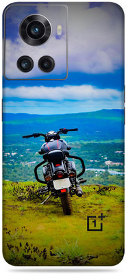 SkinoMania Oneplus 10R-5G Mobile Skin(Multicolor Black Bullet)