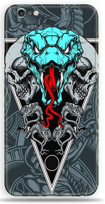 AsSkin Apple iPhone 6s Plus Mobile Skin(Ultra Super Snake With Skull With High Matte Finish.)