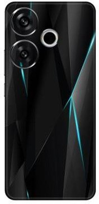 Vcare GadGets Poco F6 (5G) Mobile Skin(Black & Blue)