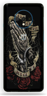 AsSkin Oneplus 7T Mobile Skin(Namaskaram Back Skin With High Matte Finish)