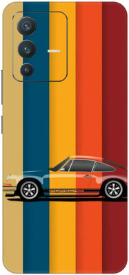 SKINADDA Vivo V23 Pro 5G Premium Vinyl Mobile Skin(Multicolor)