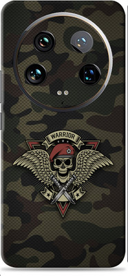 SkinoMania Xiaomi 14 Ultra Premium Vinyl Mobile Skin (Multicolor) Mobile Skin(Warrior Camouflage)