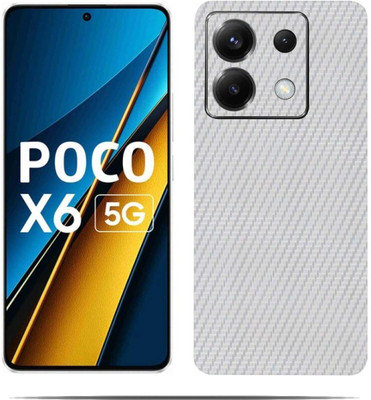 BugguSkin POCO X6 5G Mobile Skin(Ultra Super Water Skin With HiighQuality MatteFinish_thanks)