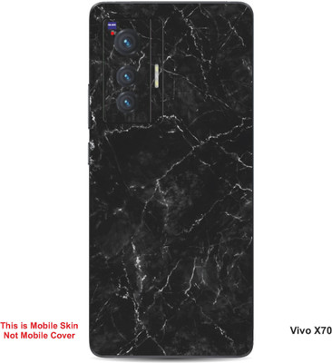 VYBE The Smart Choice Vivo X70 Abstract Embossed Mobile Skin(Baltic Sea 12)