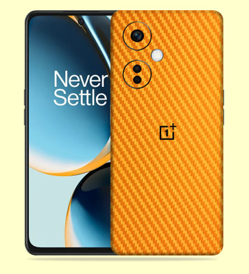 SkinoMania OnePlus Nord CE 3 Lite 5G Mobile Skin(Golden-CF)