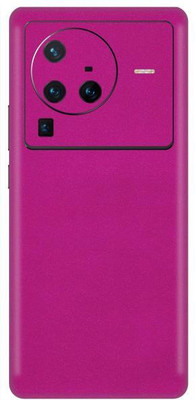Vcare GadGets X80 Pro 5G Glitter Pink Back Side Premium Mobile Skin(Glitter Pink)