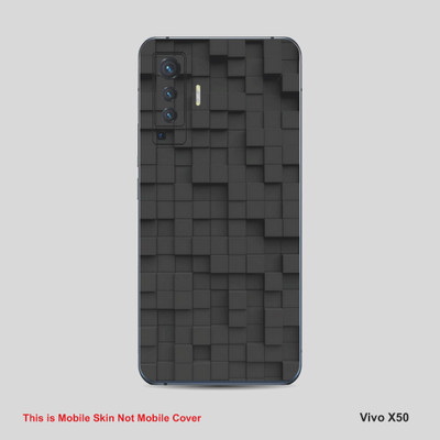 VYBE The Smart Choice Vivo X50 Pattern Mobile Skin Mobile Skin(Multi ColourCH28)