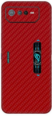Vcare GadGets ROG Phone 6 Pro 5G Mobile Skin(Red)