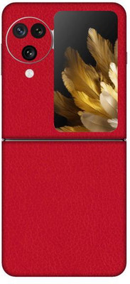 Vcare GadGets Find N3 Flip 5G Mobile Skin(Red)