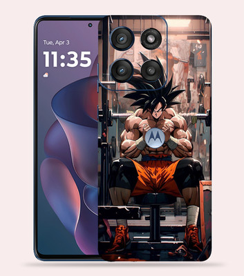OggyBaba OggyBaba Moto G60 pro 5g Mobile Skin(Gym with Goku)