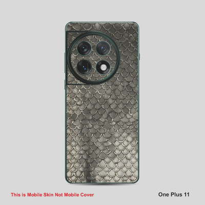 VYBE The Smart Choice One Plus 11 Pattern Mobile Skin Mobile Skin(Multi Colour AX8)