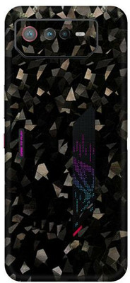 Vcare GadGets ROG Phone 6 5G Mobile Skin(Black)