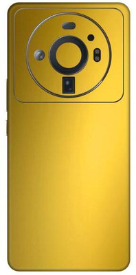 Vcare GadGets Metallic Gold Shining Xiaomi 12 S Ultra 5G Mobile Skin(Gold)