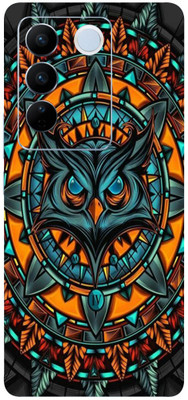 AsSkin Vivo V27 Pro 5G, V27 Pro 5G Mobile Skin(Ultra Super Mighty Owl Wrap Sticker With High Gloss Finish).)