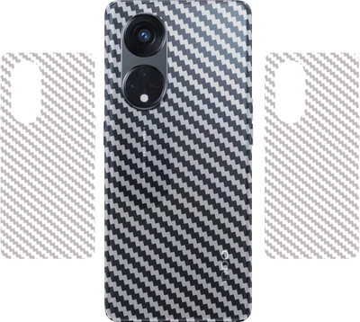 BERRIES OPPO RENO 8T 5G || 3D CARBON FIBER ULTRA-THIN BACK LAMINATION || Mobile Skin(TRANSPARENT)