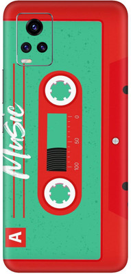 SKINADDA Vivo V20 Premium Vinyl Mobile Skin(Multicolor)