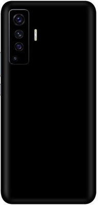 Vcare GadGets Vivo X50 Mobile Skin(Glossy Black)