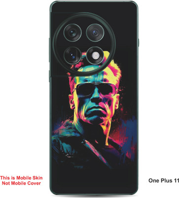 VYBE The Smart Choice One Plus 11 Art Embossed Mobile Skin(Multi Color A11)