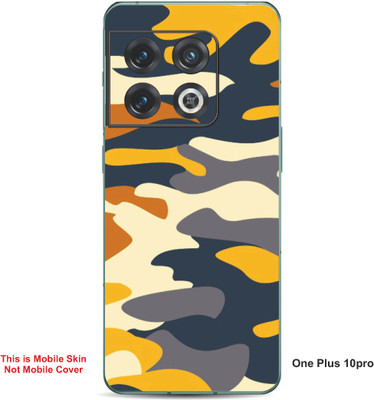 VYBE The Smart Choice One Plus 10 Pro Camouflage Embossed Mobile Skin(Egg White A8)