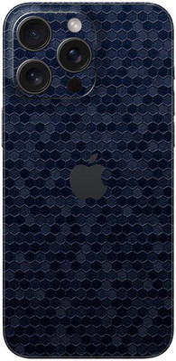 Xskin iphone 15 Pro Max Mobile Skin(Honeycomb Blue)