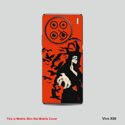 VYBE The Smart Choice Vivo X90 Naruto Mobile Skin Mobile Skin(Jasper Orange A11)