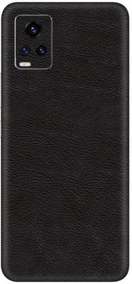Vcare GadGets Vivo V20 Pro Mobile Skin(Leather Black)