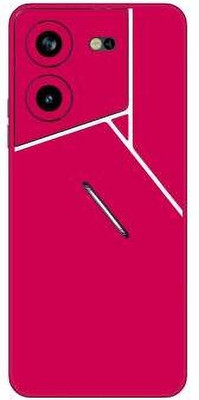 Vcare GadGets Pova 5 Pro (5G) Mobile Skin(Pink)