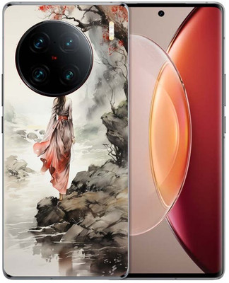 BUGGU vivo X90 Pro Mobile Skin(Ulltra Super Alone-Girl Skin With High Matte Finish., Mobile Skin (Back+Side+Camera))