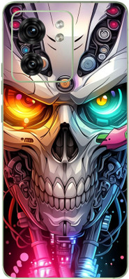mehra Motorola Edge 40 Neo Ghost 3D Premium Full Back & Side Coverage Theme Mobile Skin(Multicolor)