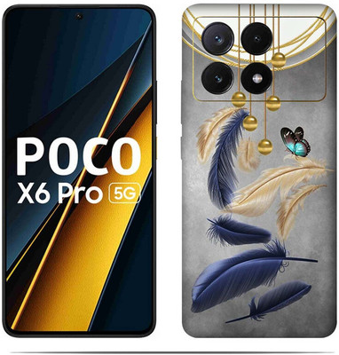 LAMHA Poco X6 Pro 5G Mobile Skin(Ultra Super Multicolor Skin With HiighQuality Matte Finish.)