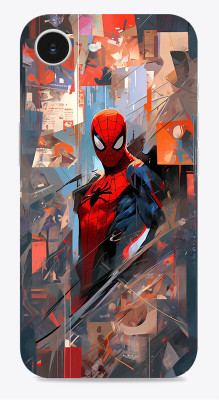 SkinoMania iPhone 16e Premium Vinyl Mobile Skin (Multicolor) Mobile Skin(Red Spider)