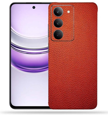 OggyBaba OggyBaba Realme 14x 5g Mobile Skin(Red-Leather)