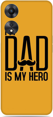 SkinoMania OPPO A78 5G Mobile Skin(Multicolor Dad-is-my-hero)