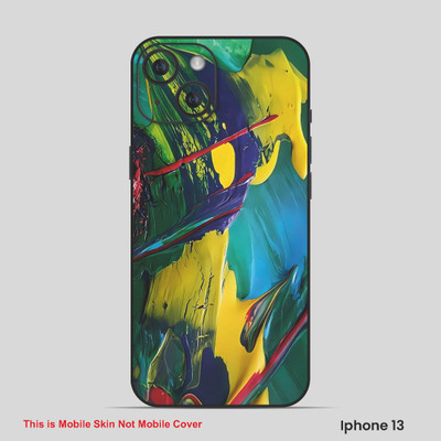 VYBE The Smart Choice iPhone 13 ART Mobile Skin(Multi color SKI E38)