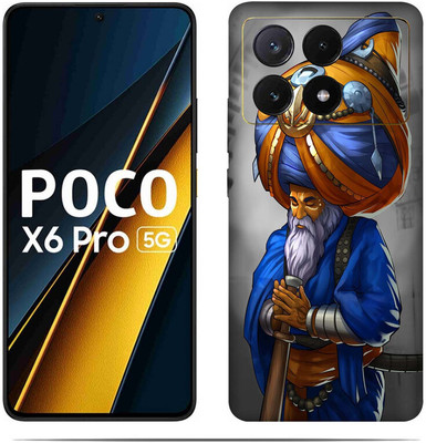Pochanki Poco X6 Pro 5G,,. Mobile Skin(Multicolor)